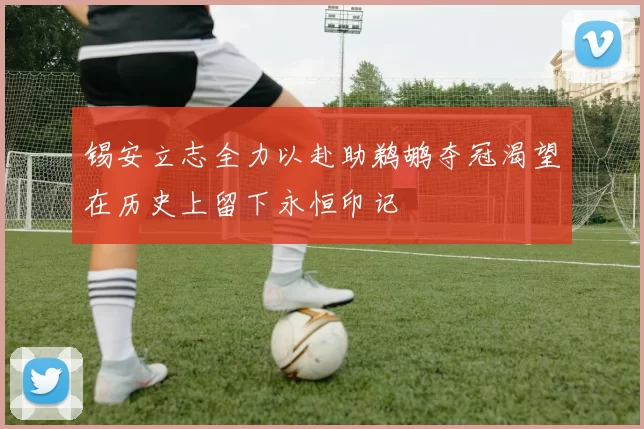 锡安立志全力以赴助鹈鹕夺冠渴望在历史上留下永恒印记