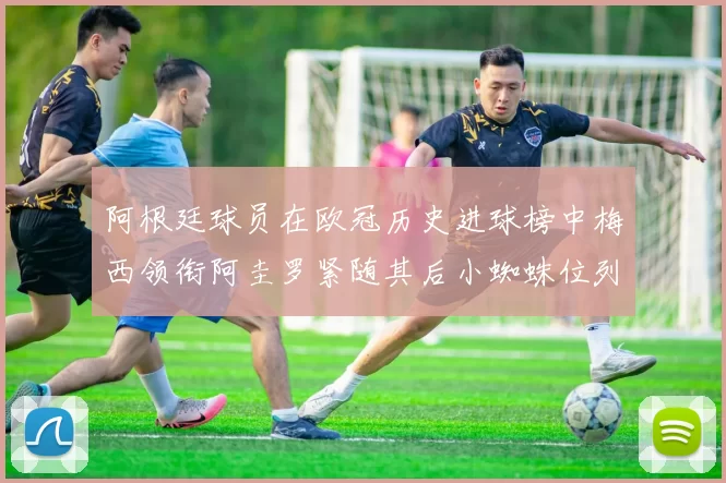 阿根廷球员在欧冠历史进球榜中梅西领衔阿圭罗紧随其后小蜘蛛位列第七
